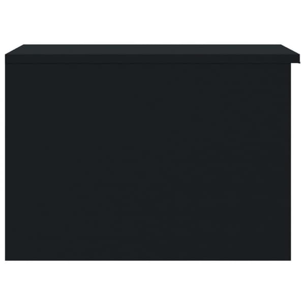 vidaXL Salongbord svart 50x50x36 cm konstruert tre