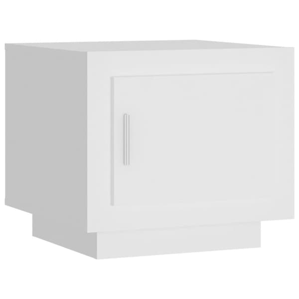vidaXL Soffbord vit 51x50x45 cm konstruerat trä