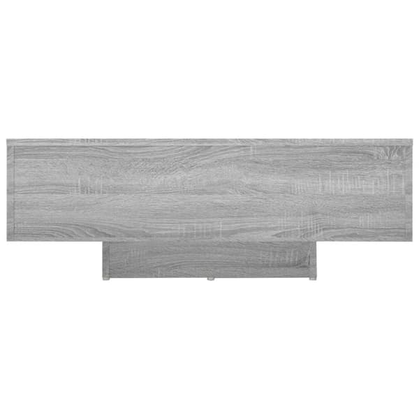 vidaXL Salongbord grå sonoma 85x55x31 cm konstruert tre