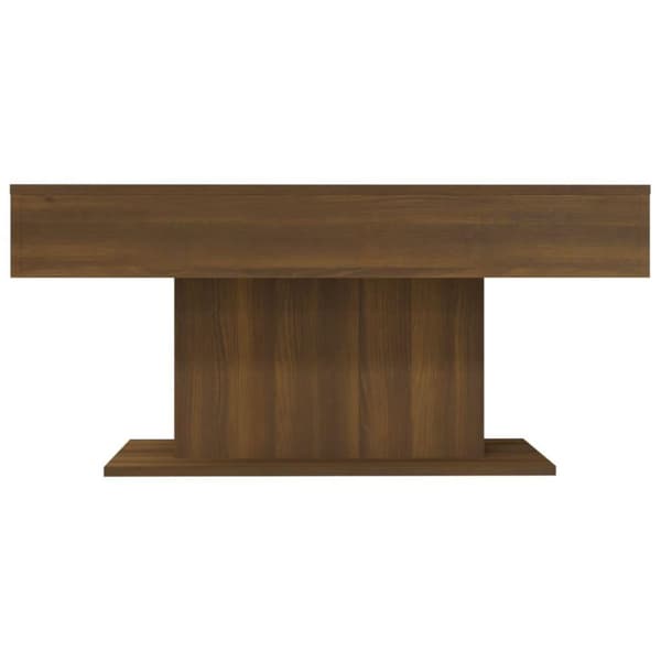 vidaXL Salongbord brun eik 96x50x45 cm konstruert tre