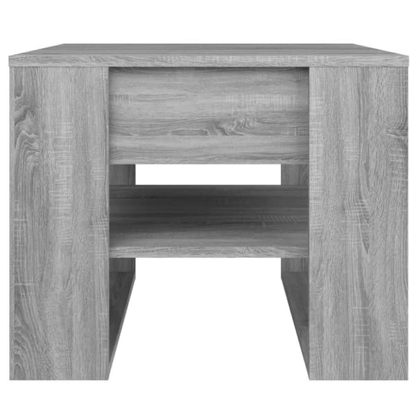 vidaXL Salongbord grå sonoma 55,5x55x45 cm konstruert tre