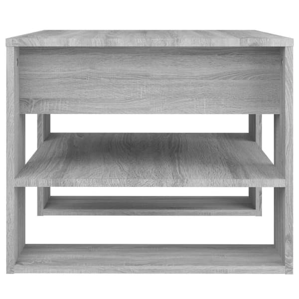 vidaXL Salongbord grå sonoma 55,5x55x45 cm konstruert tre