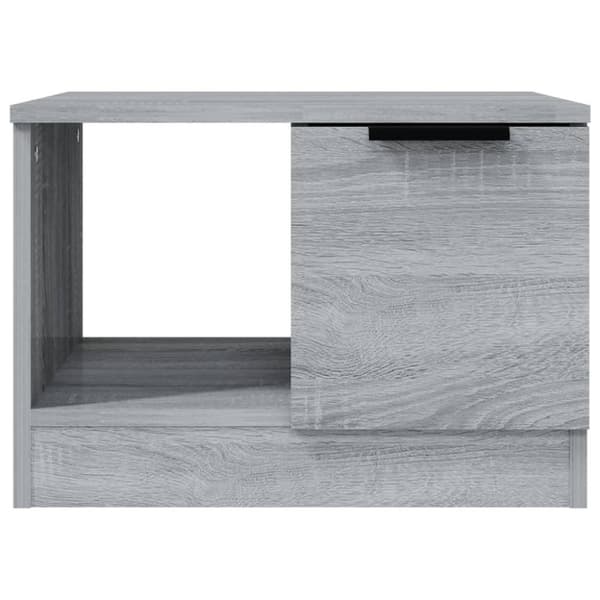 vidaXL Salongbord grå sonoma 50x50x36 cm konstruert tre