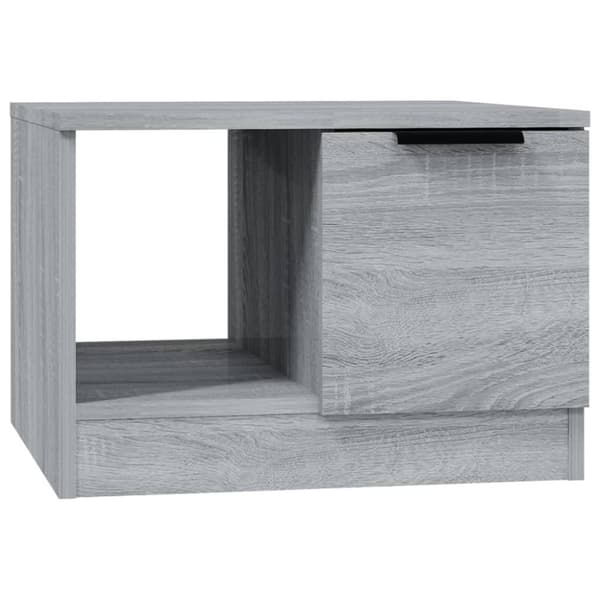 vidaXL Salongbord grå sonoma 50x50x36 cm konstruert tre