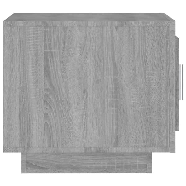 vidaXL Salongbord grå sonoma 51x50x45 cm konstruert tre