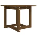 Miniatyrbilde 1 av 8: vidaXL Salongbord honningbrun 50x50x45 cm heltre furu