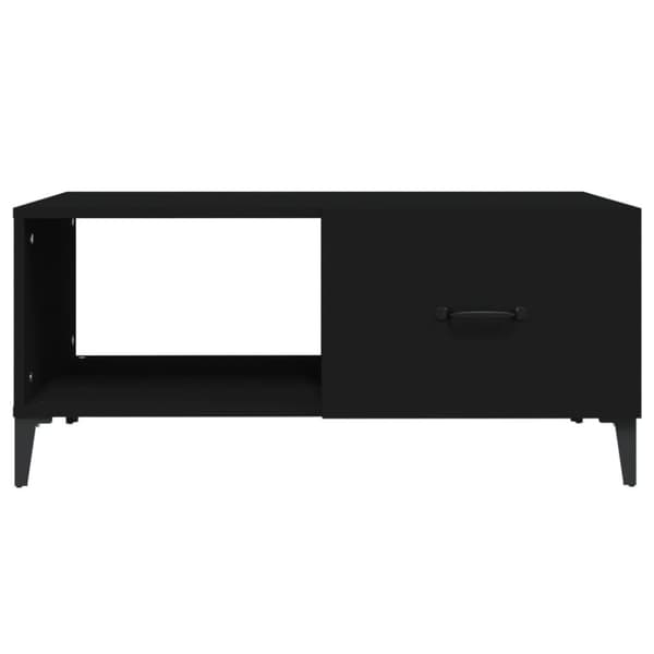 vidaXL sofabord 90x50x40 cm konstrueret træ sort