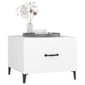Miniatyrbillede 4 af 9: vidaXL sofabord med metalben 50x50x40 cm hvid