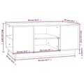 Miniatyrbild 8 av 8: vidaXL Soffbord honungsbrun 90x49x40,5 cm massiv furu