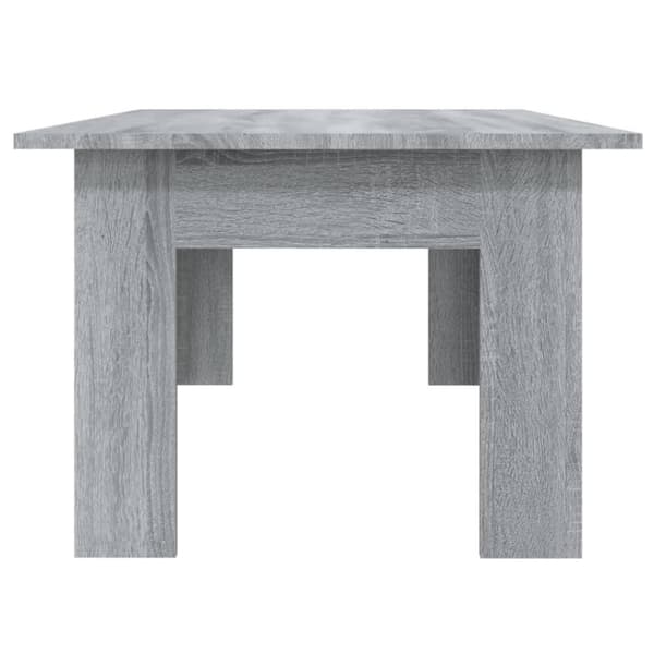 vidaXL Salongbord grå sonoma 100x60x42 cm konstruert tre