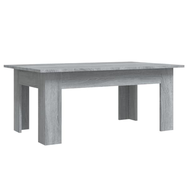 vidaXL Salongbord grå sonoma 100x60x42 cm konstruert tre