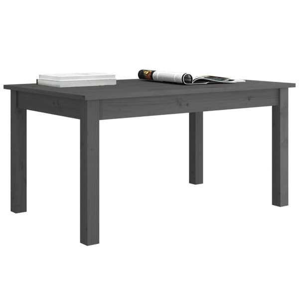 vidaXL sofabord 80x50x40 cm massivt fyrretræ