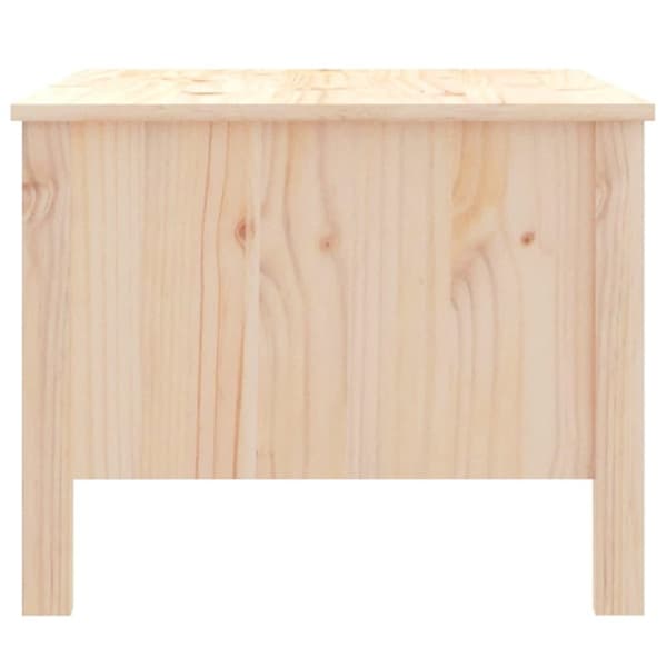vidaXL sofabord 100x50x40 cm massivt fyrretræ