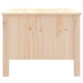 Miniatyrbillede 7 af 9: vidaXL sofabord 100x50x40 cm massivt fyrretræ