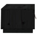 Miniatyrbild 8 av 10: vidaXL Soffbord svart 80x50x35 cm massiv furu