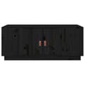 Miniatyrbilde 6 av 10: vidaXL Salongbord svart 100x50x41 cm heltre furu