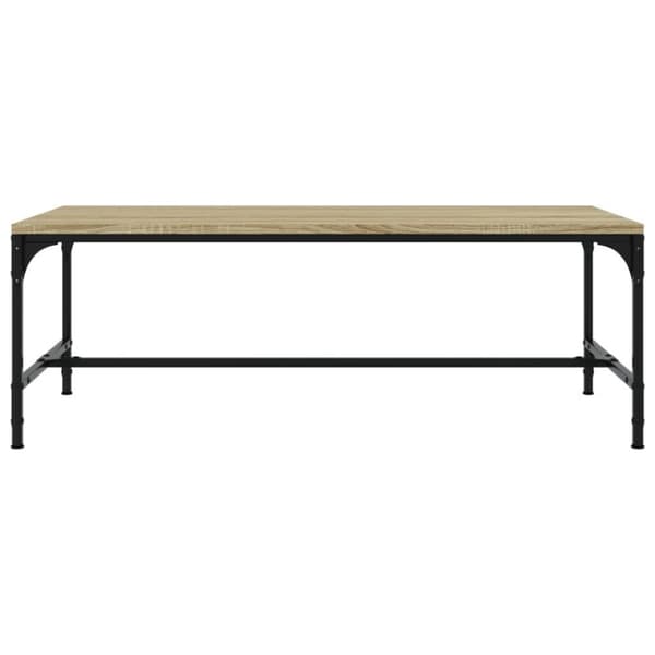 vidaXL Salongbord sonoma eik 100x50x35 cm konstruert tre