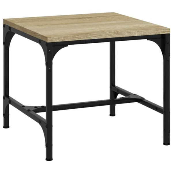 vidaXL Sidebord 2 stk sonoma eik 40x40x35 cm konstruert tre