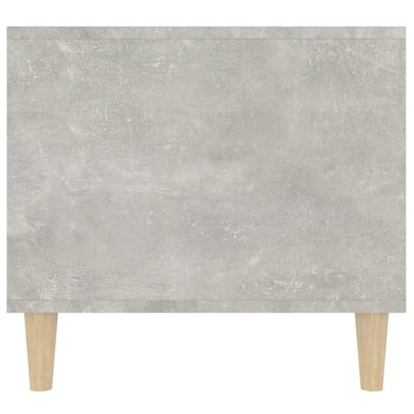vidaXL Salongbord betonggrå 90x49x45 cm konstruert tre