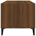 Miniatyrbillede 7 af 9: vidaXL sofabord 90x49x45 cm konstrueret træ brun egetræsfarve