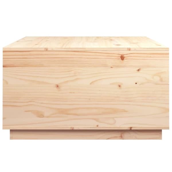 vidaXL Salongbord 80x80x45 cm heltre furu