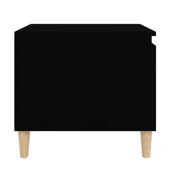 vidaXL sofabord 100x50x45 cm konstrueret træ sort