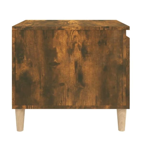 vidaXL sofabord 100x50x45 cm konstrueret træ røget egetræsfarve