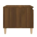 Miniatyrbillede 7 af 10: vidaXL sofabord 100x50x45 cm konstrueret træ brun egetræsfarve