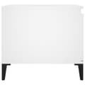Miniatyrbillede 7 af 10: vidaXL sofabord 100x50x45 cm konstrueret træ hvid