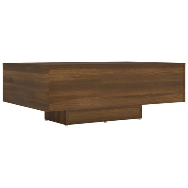vidaXL Soffbord brun ek 85x55x31 cm konstruerat trä