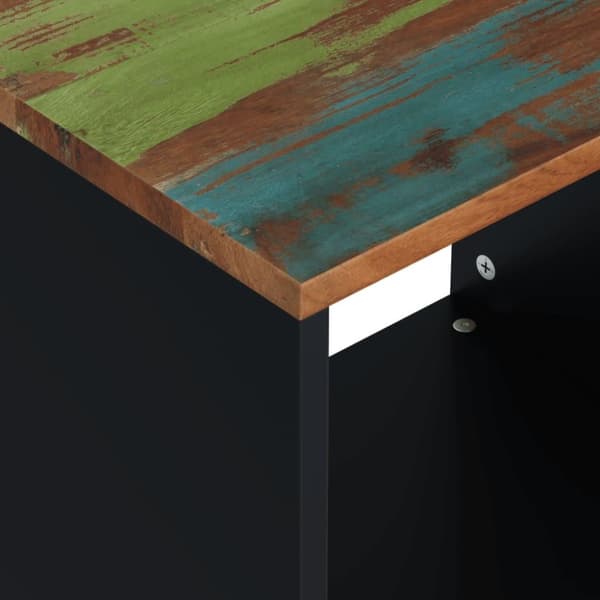 vidaXL Soffbord 40x31x46 cm massivt återvunnet och konstruerat trä