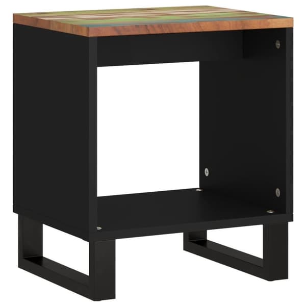 vidaXL Soffbord 40x31x46 cm massivt återvunnet och konstruerat trä