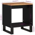 Miniatyrbilde 9 av 11: vidaXL Salongbord 40x31x46 cm heltre akasie og konstruert tre