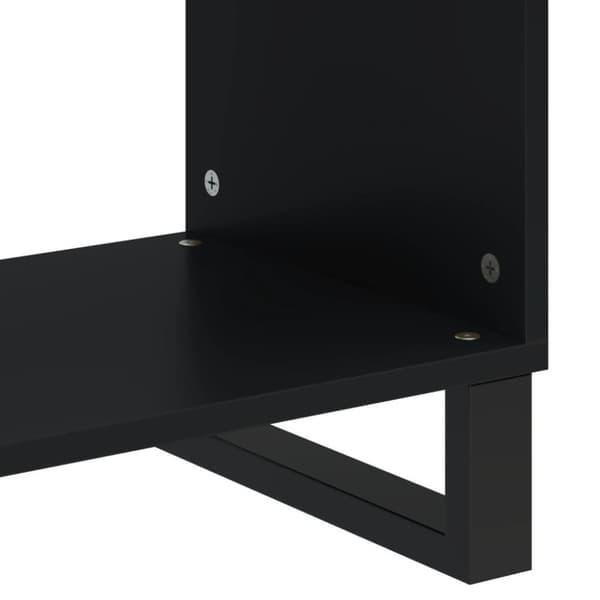 vidaXL sofabord 40x31x46 cm massivt genbrugstræ og konstrueret træ