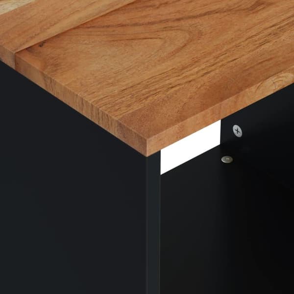 vidaXL sofabord 40x31x46 cm massivt akacietræ og konstrueret træ