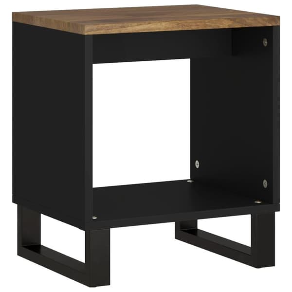 vidaXL Salongbord 40x31x46 cm heltre mango og konstruert tre