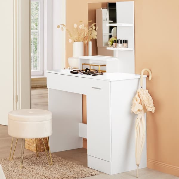 Sminkbord Zoe - vit