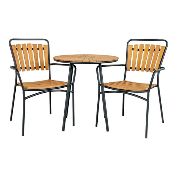 Spisebord, Cleveland Sidebord, 70x74 cm, Sort