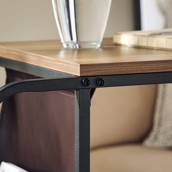 Sidobord, FBT140-PF, 50x36x65 cm, Brun