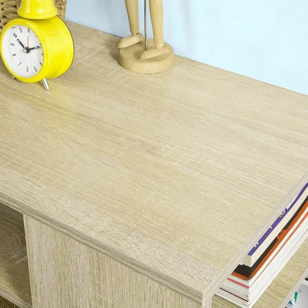 Rullende Opbevaringsbord, FBT34-N, 70x35x60 cm, Brun
