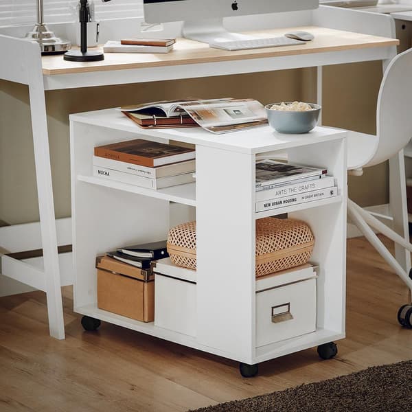 Rullende Opbevaringsbord, FBT34-W, 70x35x60 cm