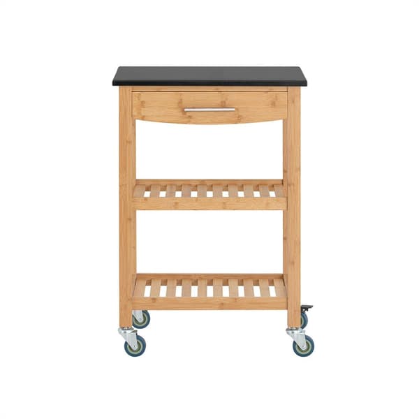 Serveringsvagn, FKW28-SCH, 58x40x85 cm, Brun