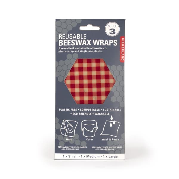 Beeswax Wraps Bærekraftig bivoksfolie 3 stk.