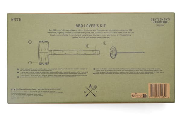 Set för Grillälskaren Gentlemen's Hardware
