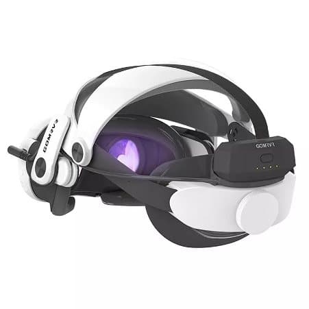 GOMRVR G3 Pro  Head Strap Huvudrem för Meta Quest 3 Extra batteri