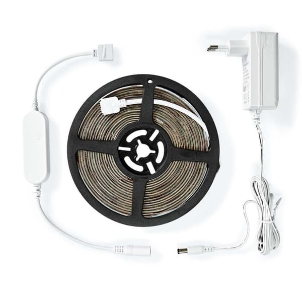 LED strip, multifarvet + hvid, 5 mtr.