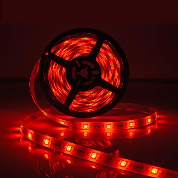 LED strip, multifarvet + hvid, 5 mtr.