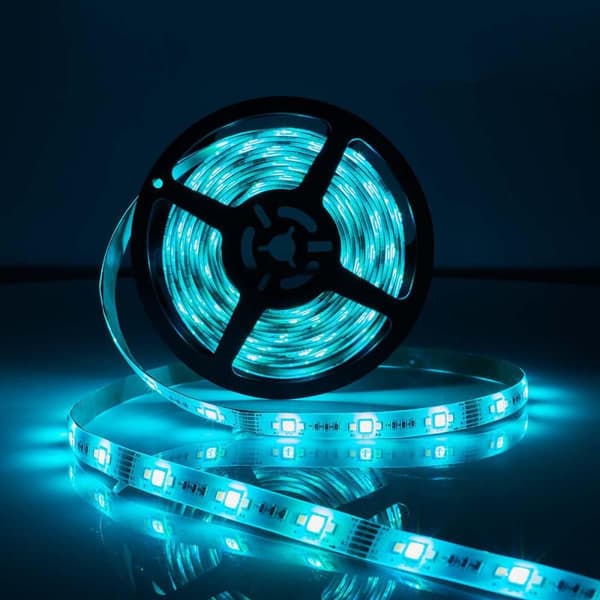 LED strip, multifarvet + hvid, 5 mtr.