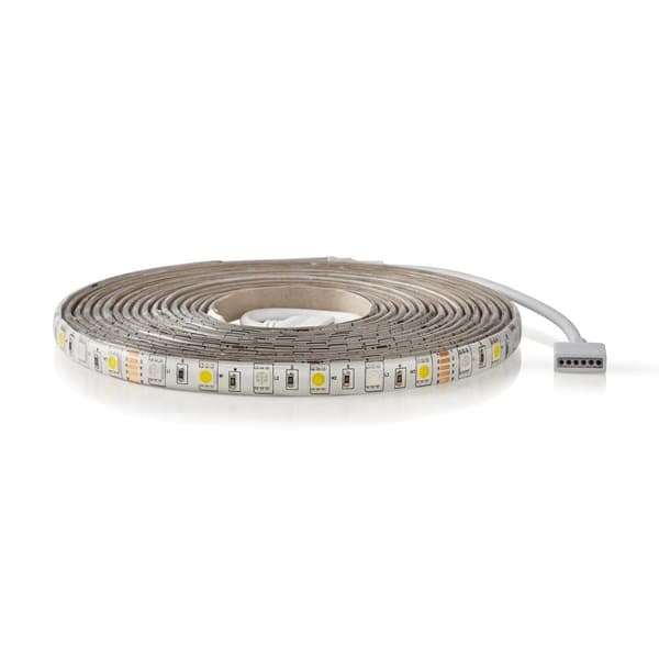 LED strip, multifarvet + hvid, 5 mtr.