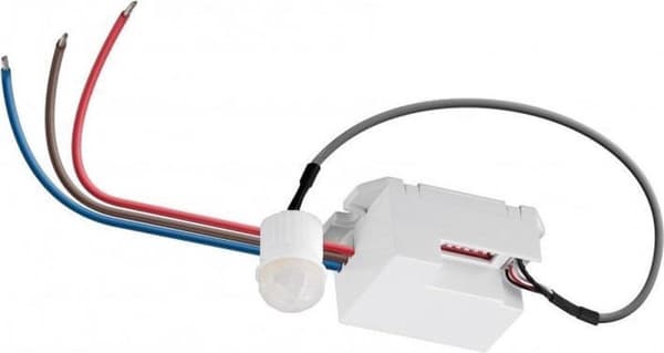 Goobay 96006 Flush Mount PIR bevægelsesdetektor 360° relæ hvid IP20